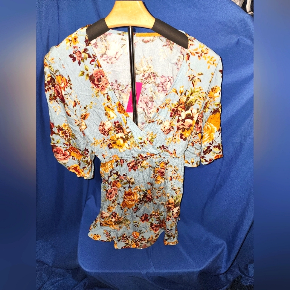Xhilaration Brand ~ Women's Size Small ~ Rayon ~ Floral ~  Dress